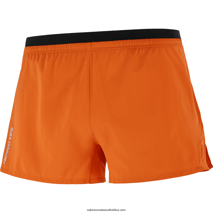 Salomon Men\s Shorts - Cross 3 JV8B48268 Scarlet Ibis