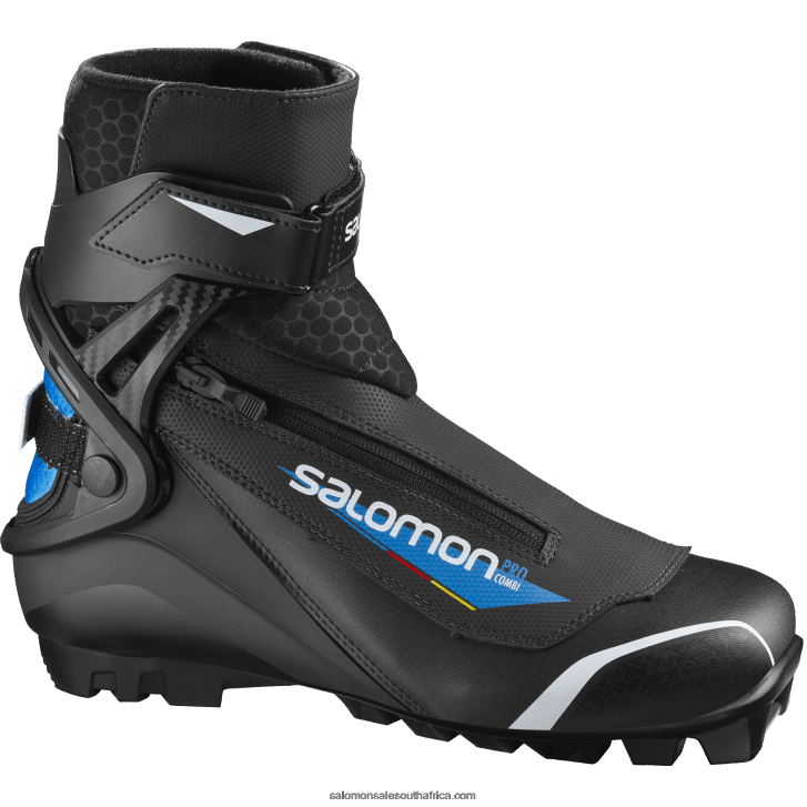 Salomon Mens Skating Classic Nordic Boots - Pro Combi Pilot JV8B48699 Dark Navy/Black/Process Blue