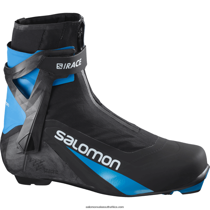 Salomon Mens Skating Nordic Boots - S/Race Carbon Skate El JV8B48702 Black/Process Blue