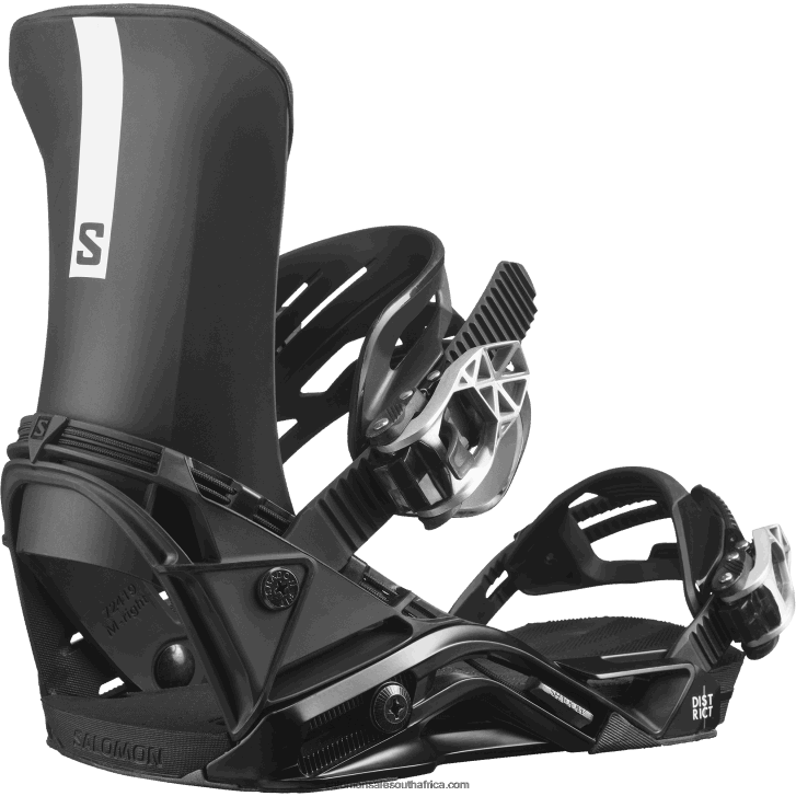 Salomon Mens Snowboard Bindings - District JV8B48602 Black