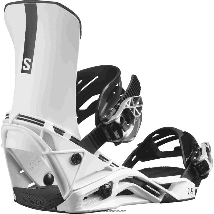 Salomon Mens Snowboard Bindings - District JV8B48603 White