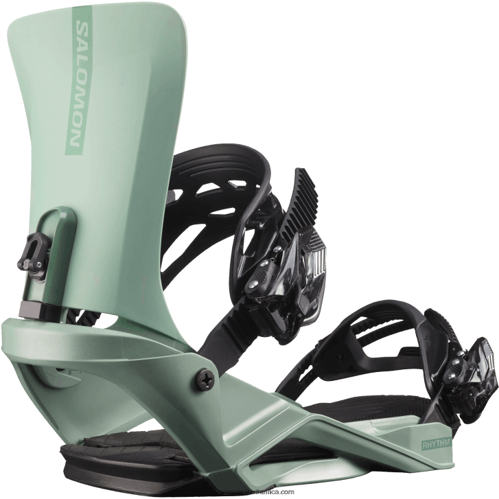 Salomon Mens Snowboard Bindings - Rhythm JV8B48607 Sage