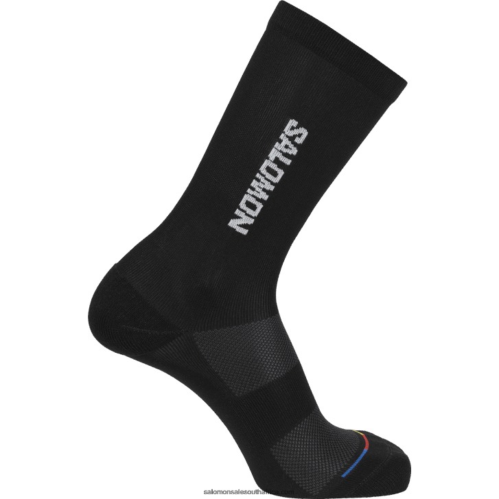 Salomon Mens Socks - 365 Crew JV8B48461 Black/White