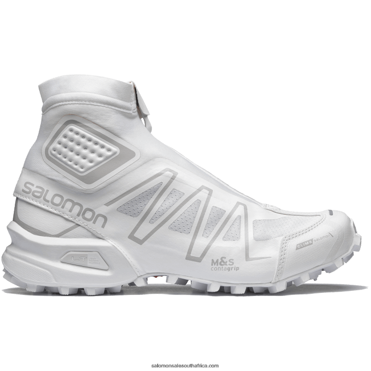 Salomon Mens Sportstyle Shoes - Snowcross JV8B48129 White/Lunar Rock