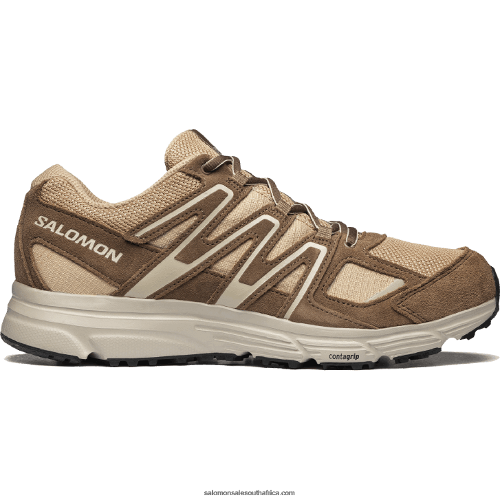 Salomon Mens Sportstyle Shoes - X-Mission 4 Suede JV8B48163 Fenugreek/Acorn/Rainy Day