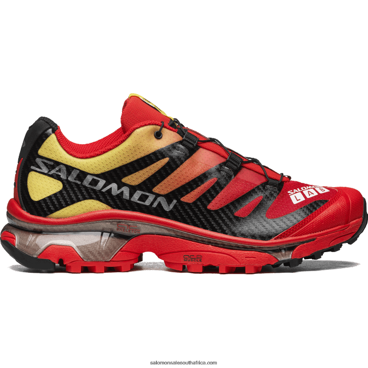 Salomon Mens Sportstyle Shoes - Xt-4 Og JV8B4863 Fiery Red/Black/Empire Yellow