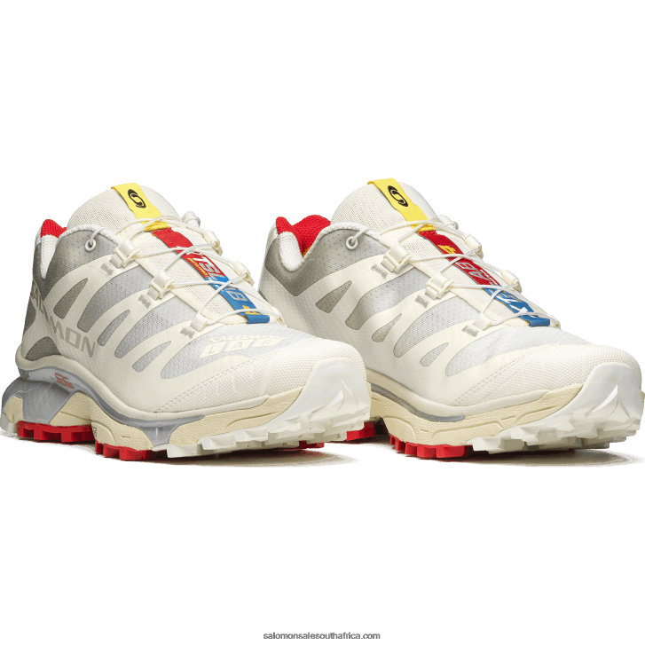 Salomon Men\s Sportstyle Shoes - Xt-4 Og JV8B4864 Vanilla Ice/Fiery Red/White