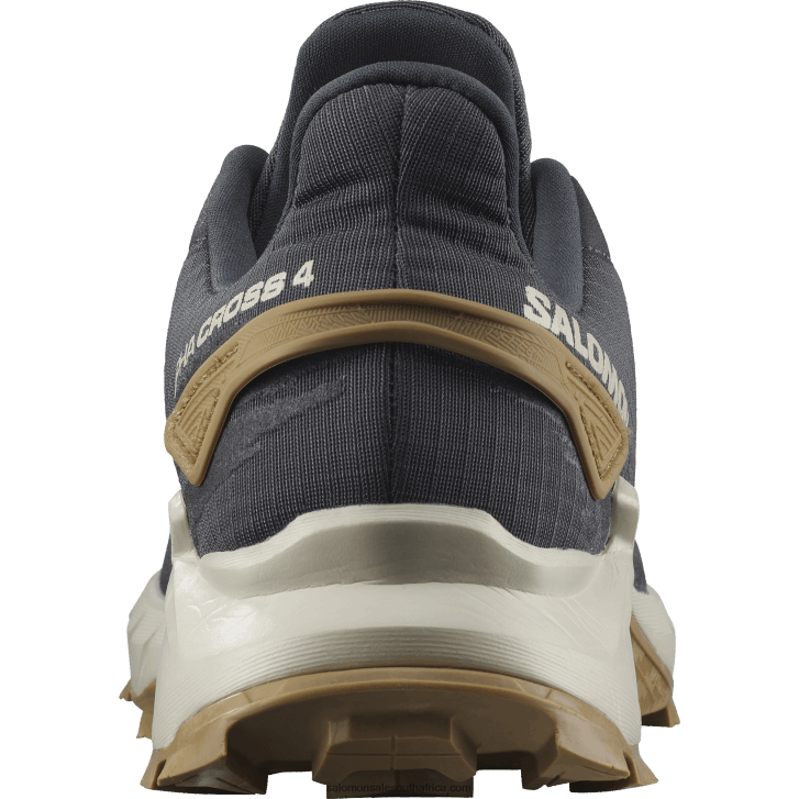 Salomon Men\s Trail Running Shoes - Alphacross 4 JV8B481483 Ebony/Rainy Day/Phantom