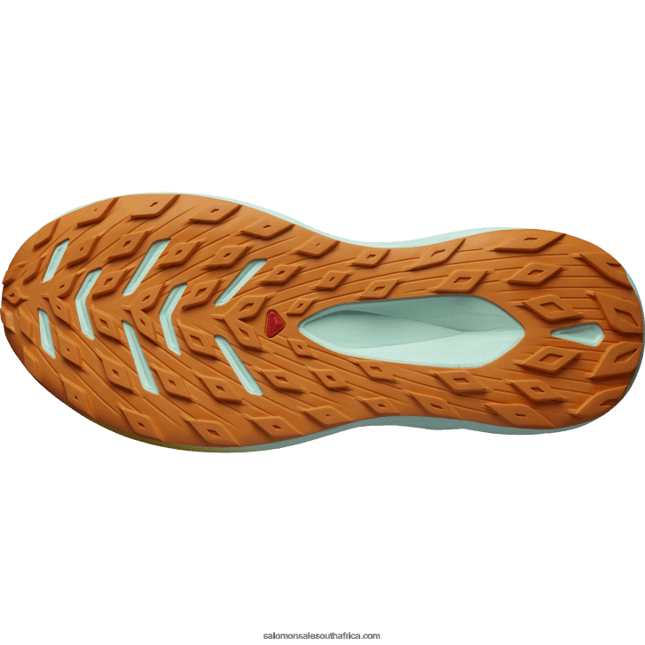 Salomon Men\s Trail Running Shoes - Glide Max Tr JV8B481446 Bleached Sand/Yucca/Orange Pepper