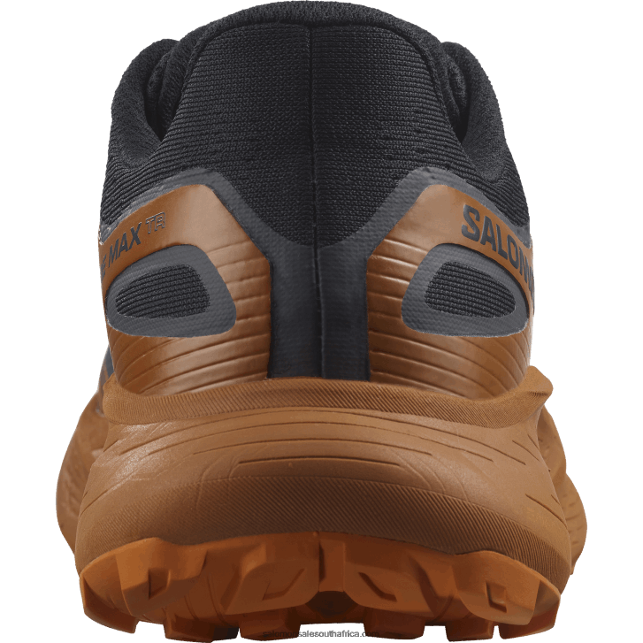 Salomon Men\s Trail Running Shoes - Glide Max Tr JV8B481447 Dark Sapphire/Sugar Almond/Orange Pepper
