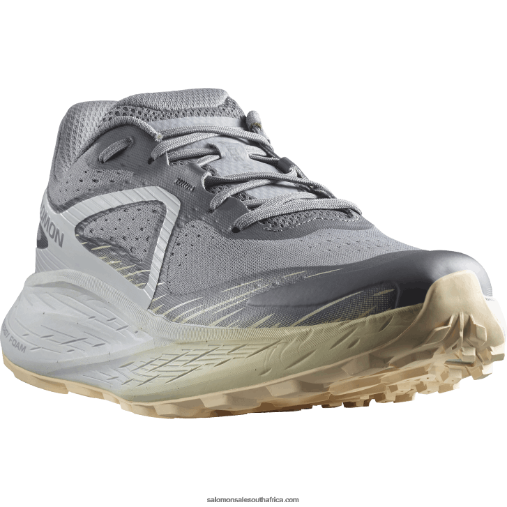 Salomon Men\s Trail Running Shoes - Glide Max Tr JV8B481449 Quiet Shade/Pearl Blue/Bleached Sand