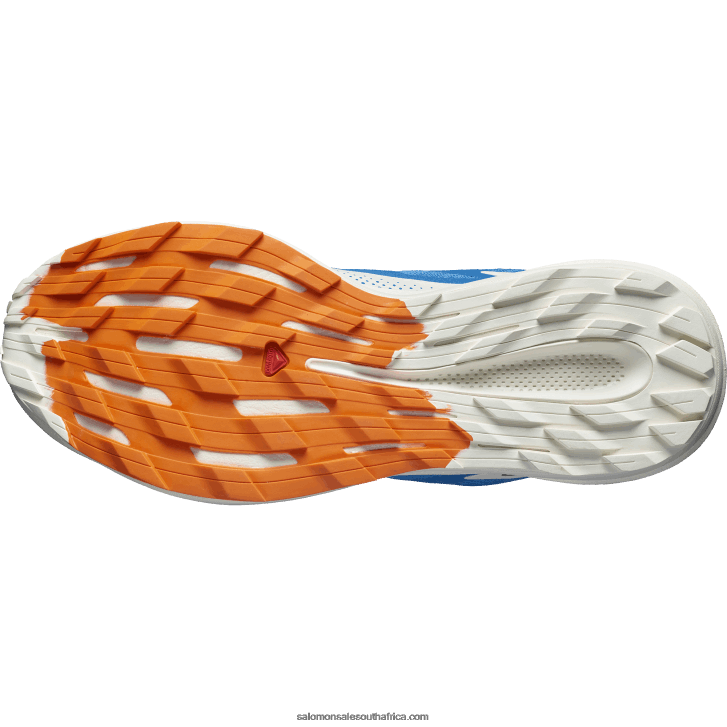 Salomon Men\s Trail Running Shoes - Pulsar Trail JV8B481458 Indigo Bunting/Vanilla Ice/Vibrant Orange