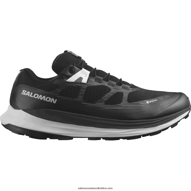 Salomon Mens Trail Running Shoes - Ultra Glide 2 Gore-Tex JV8B481443 Black/Lunar Rock/White