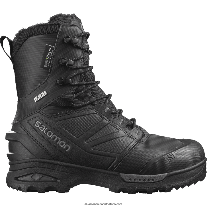 Salomon Mens Winter Boots - Toundra Pro Clima Waterproof JV8B481079 Black/Magnet