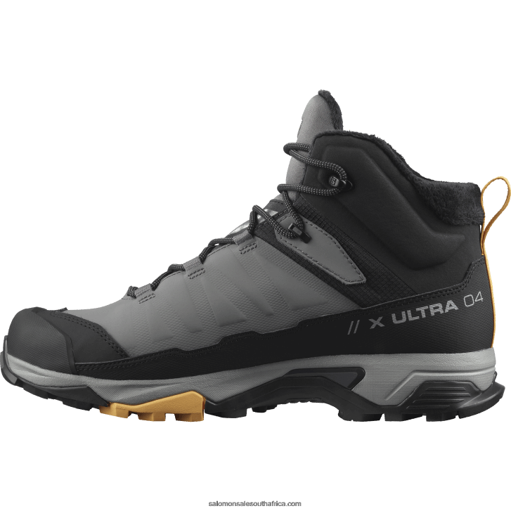 Salomon Men\s Winter Boots - X Ultra 4 Mid Winter Thinsulate Clima Waterproof JV8B481080 Quiet Shade/Black/Warm Apricot
