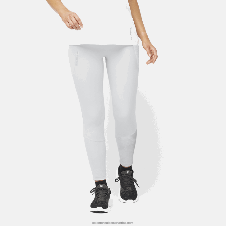 Salomon Womens 5/6 Tights - Cross Run 25 JV8B481157 Oyster Mushroom/Ao