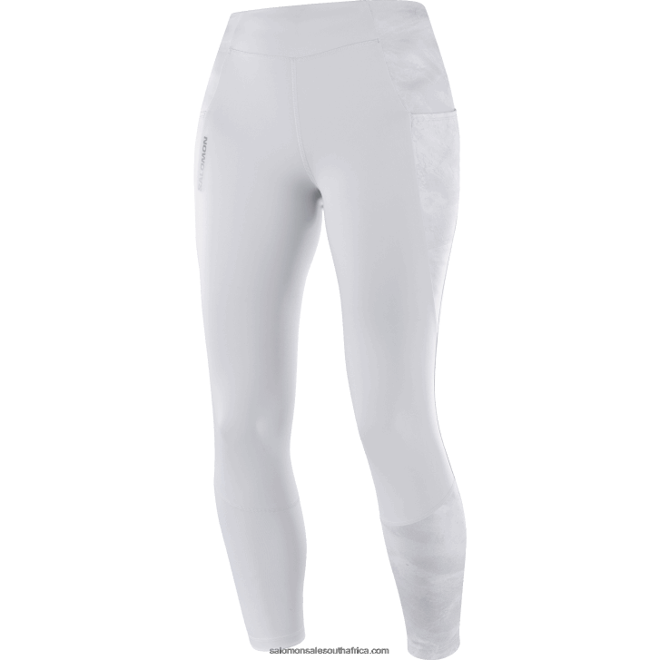 Salomon Women\s 5/6 Tights - Cross Run 25 JV8B481157 Oyster Mushroom/Ao