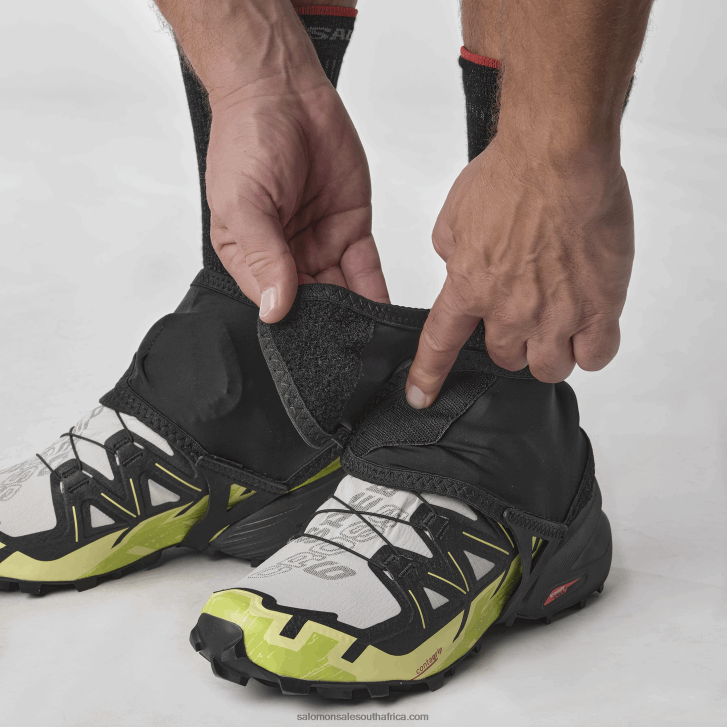 Salomon Womens Accessories - Trail Gaiters Low JV8B48793 Black