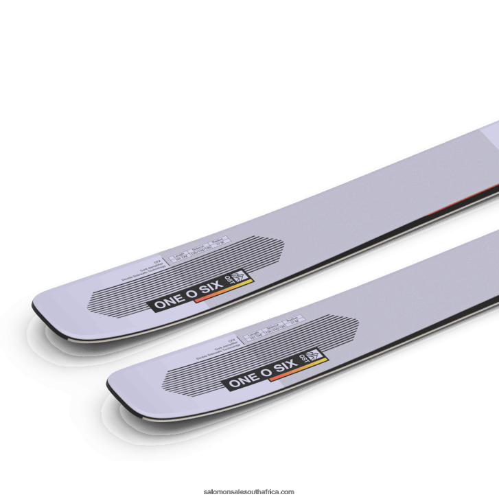 Salomon Women\s All-Mountain Skis - Qst 106 JV8B481001 Evening Haze/Acid Green/Flame