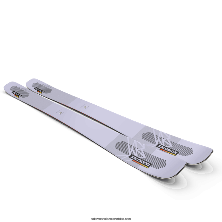 Salomon Women\s All-Mountain Skis - Qst 106 JV8B481001 Evening Haze/Acid Green/Flame