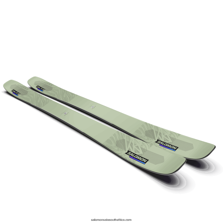 Salomon Women\s All-Mountain Skis - Qst Lumen 98 JV8B481286 White Moss/Dusk Purple/Black