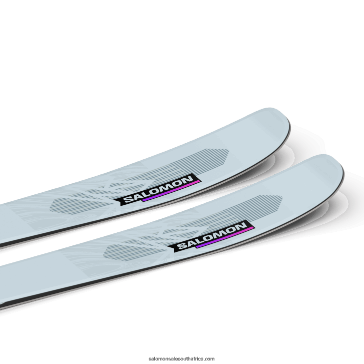 Salomon Women\s All-Mountain Skis - Qst Lux 92 JV8B481016 Gray Dawn/Neon Pink/Black