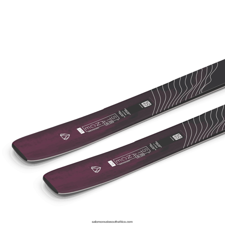 Salomon Women\s All-Mountain Skis - Stance 84 JV8B481003 Black/Bordeau