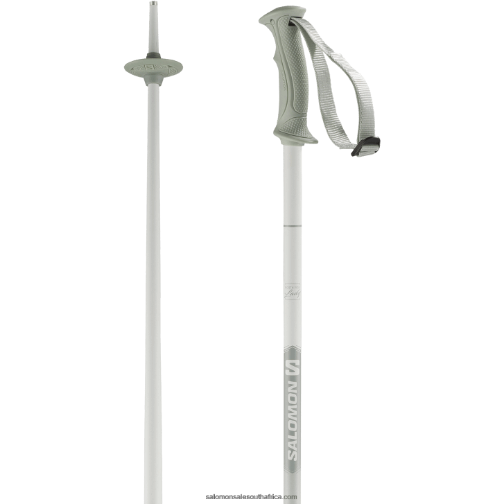 Salomon Womens Alpine Poles - Northpole Lady JV8B481298 Grey