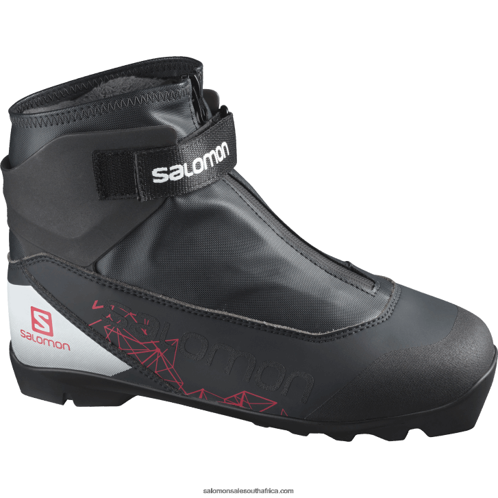 Salomon Womens Classic Nordic Boots - Vitane Plus Prolink JV8B481339 Ebony/Red/White