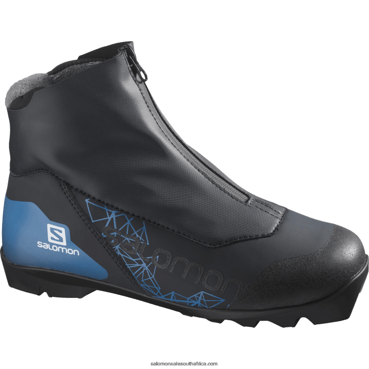 Salomon Womens Classic Nordic Boots - Vitane Prolink JV8B481337 Ebony/Blue/White