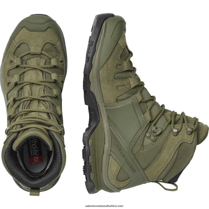 Salomon Women\s Forces Shoes - Quest 4D Forces 2 En JV8B48822 Ranger Green