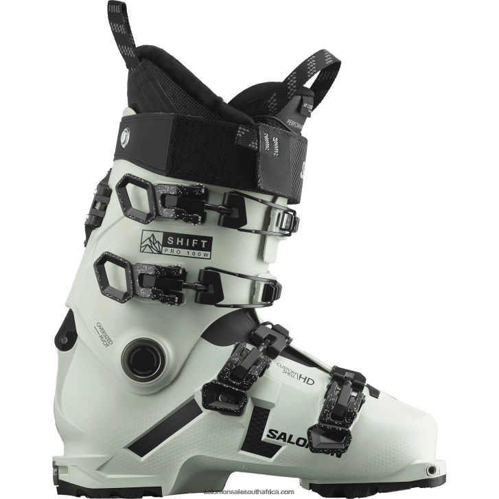 Salomon Womens Freeride Boots - Shift Pro 100 At JV8B481037 White Moss/Black/White
