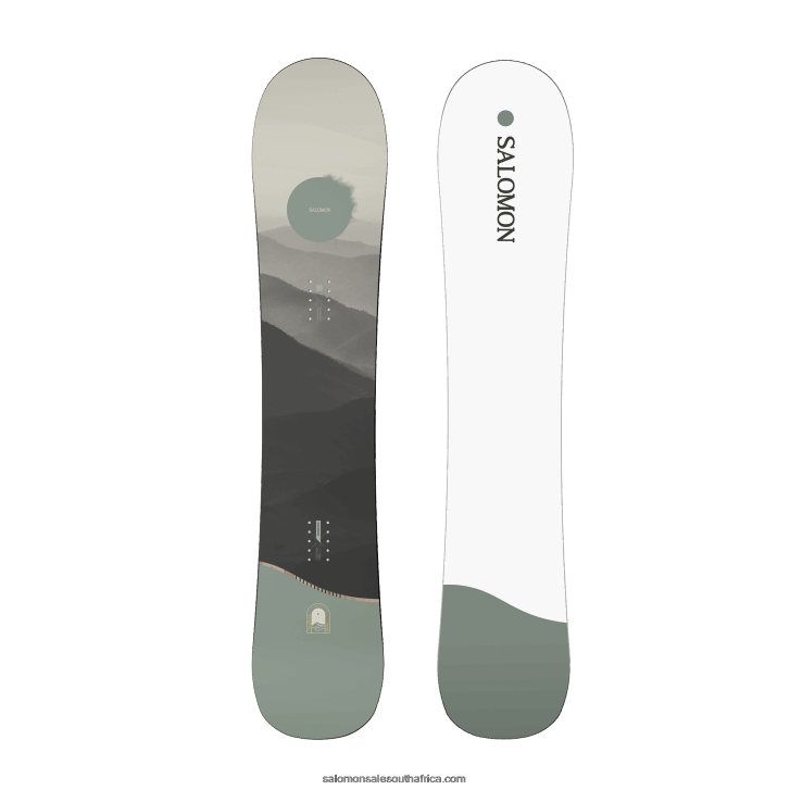 Salomon Womens Freeride Snowboard - Bellevue JV8B481310 L47017300