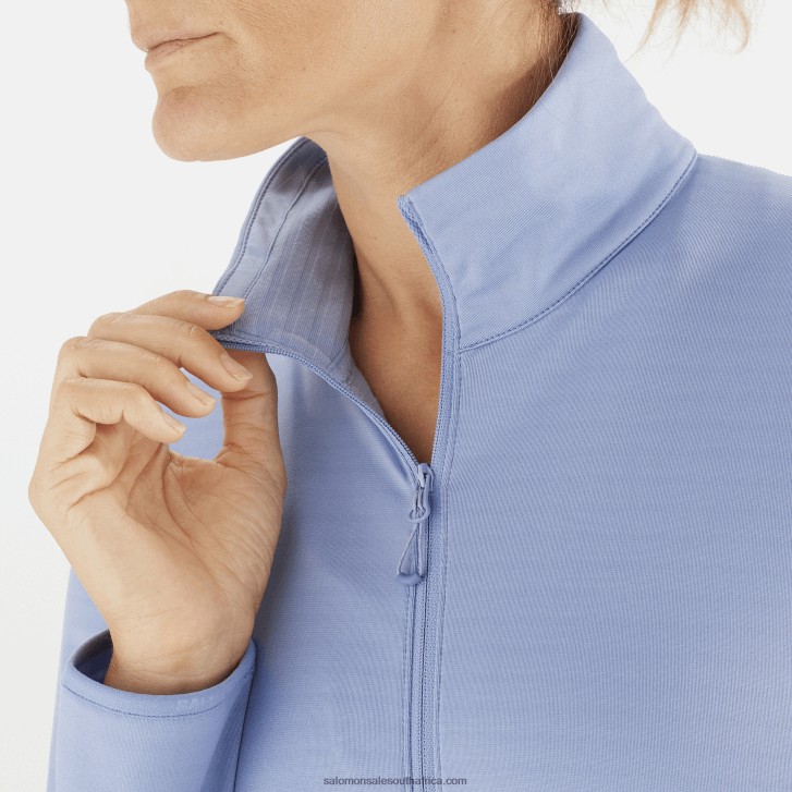 Salomon Women\s Full Zip Midlayer Jacket - Essential Lightwarm JV8B48863 English Manor