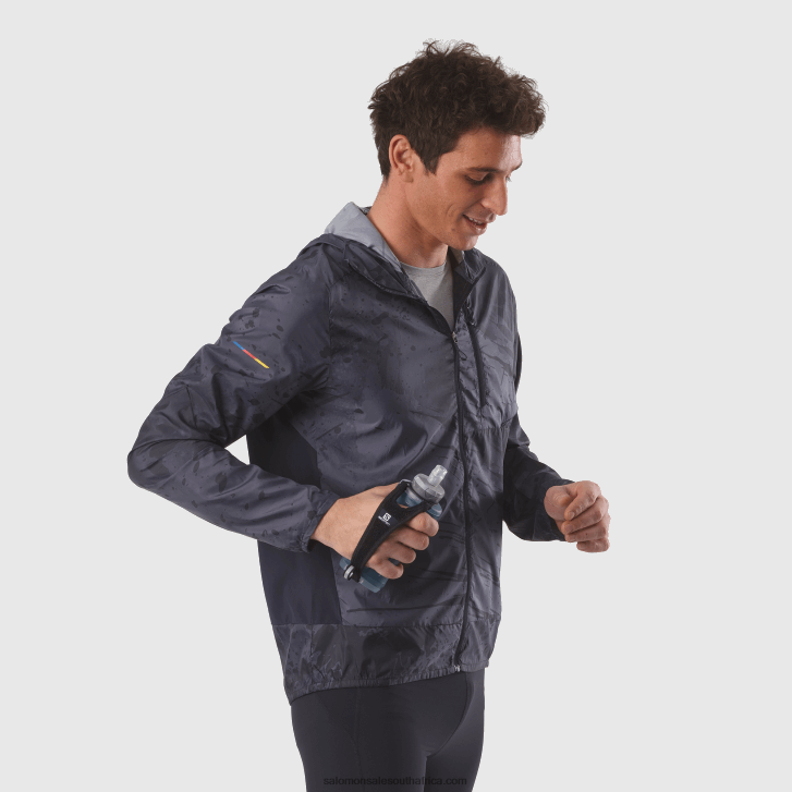 Salomon Womens Handheld with flask included - Active JV8B48984 Black/Slate Grey