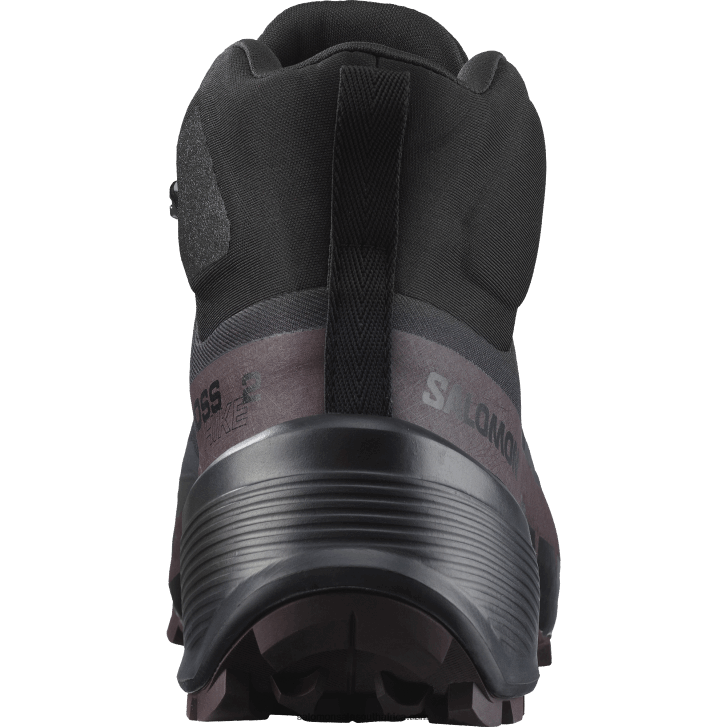 Salomon Women\s Hiking Boots - Cross Hike 2 Mid Gore-Tex JV8B48735 Black/Chocolate Plum