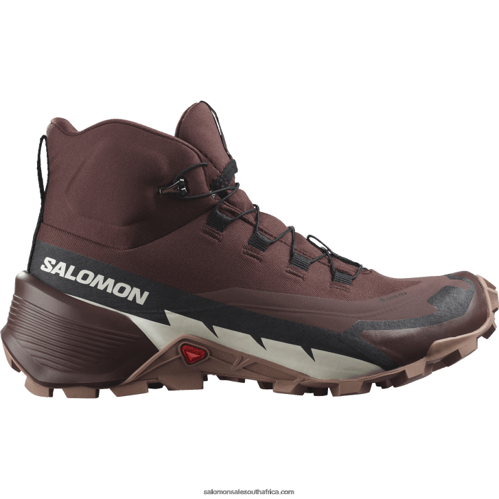 Salomon Womens Hiking Boots - Cross Hike 2 Mid Gore-Tex JV8B48738 Bitter Chocolate/Mocha Mousse/Vanilla Ice