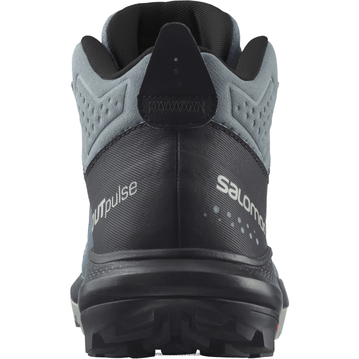 Salomon Women\s Hiking Boots - Outpulse Mid Gore-Tex JV8B481116 Stormy Weather/Black/Wrought Iron