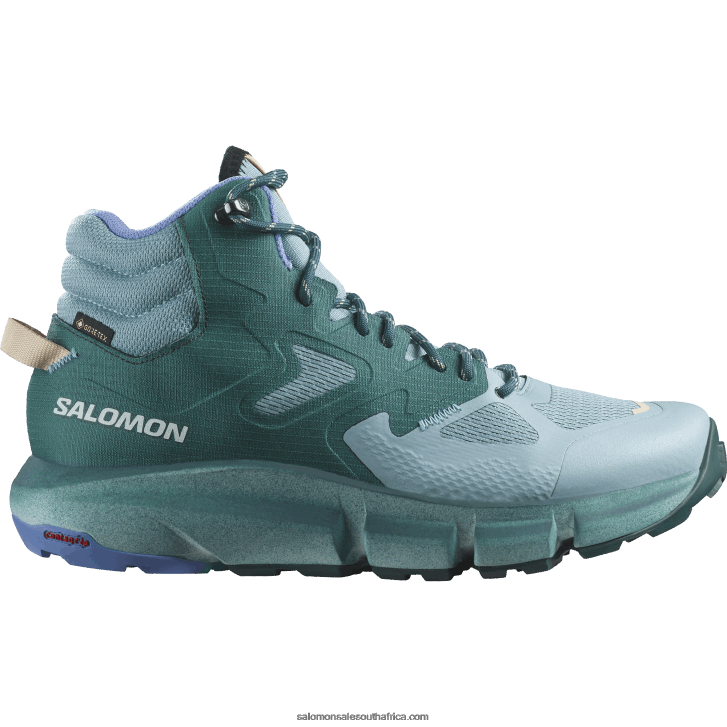 Salomon Womens Hiking Boots - Predict Hike Mid Gore-Tex JV8B481132 Stone Blue/Atlantic Deep/Granada Sky