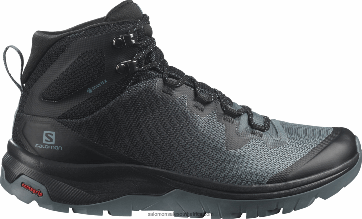 Salomon Womens Hiking Boots - Vaya Mid Gore-Tex JV8B481283 Stormy Weather/Black/Trooper
