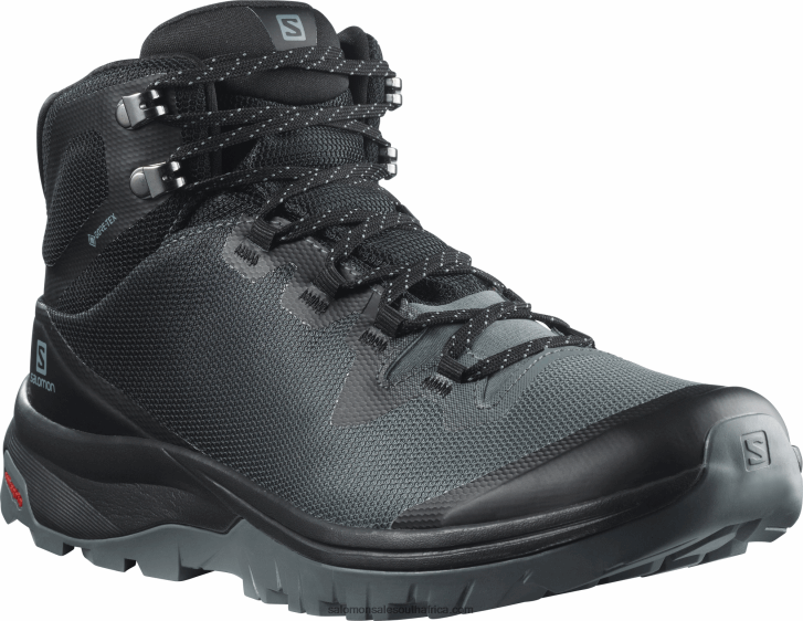 Salomon Women\s Hiking Boots - Vaya Mid Gore-Tex JV8B481283 Stormy Weather/Black/Trooper