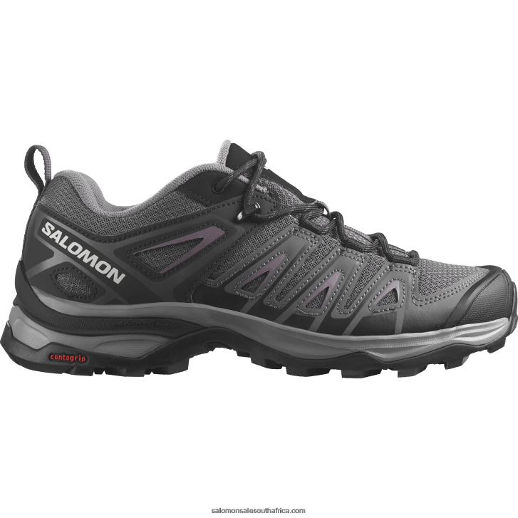 Salomon Womens Hiking Shoes - X Ultra Pioneer Aero JV8B481120 Magnet/Black/Moonscape