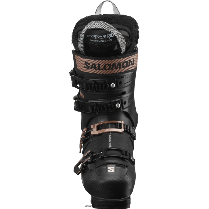 Salomon Women\s On-Piste Boots - S/Pro Alpha 90 JV8B481029 Black/Pink Gold Metallic/Silver