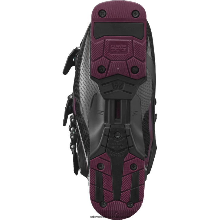 Salomon Women\s On-Piste Boots - S/Pro Mv 100 JV8B481030 Black/Burgandy/Shift Green