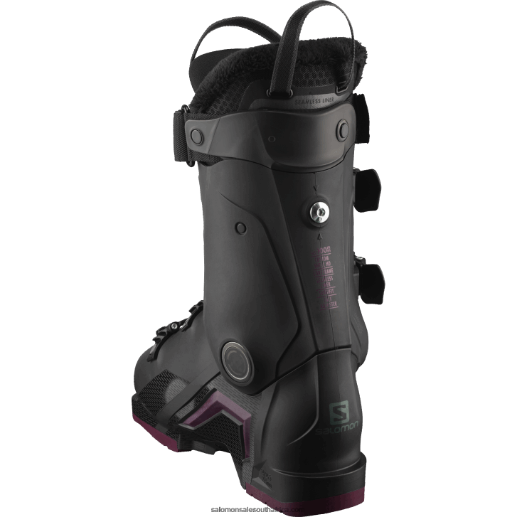 Salomon Women\s On-Piste Boots - S/Pro Mv 100 JV8B481030 Black/Burgandy/Shift Green