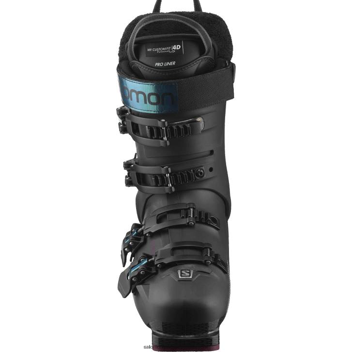 Salomon Women\s On-Piste Boots - S/Pro Mv 100 JV8B481030 Black/Burgandy/Shift Green