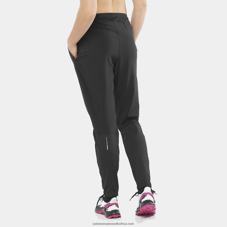 Salomon Women\s Pants - Cross Run JV8B48948 Deep Black