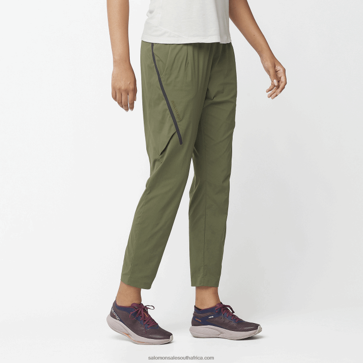 Salomon Womens Pants - Runlife JV8B48945 Grape Leaf