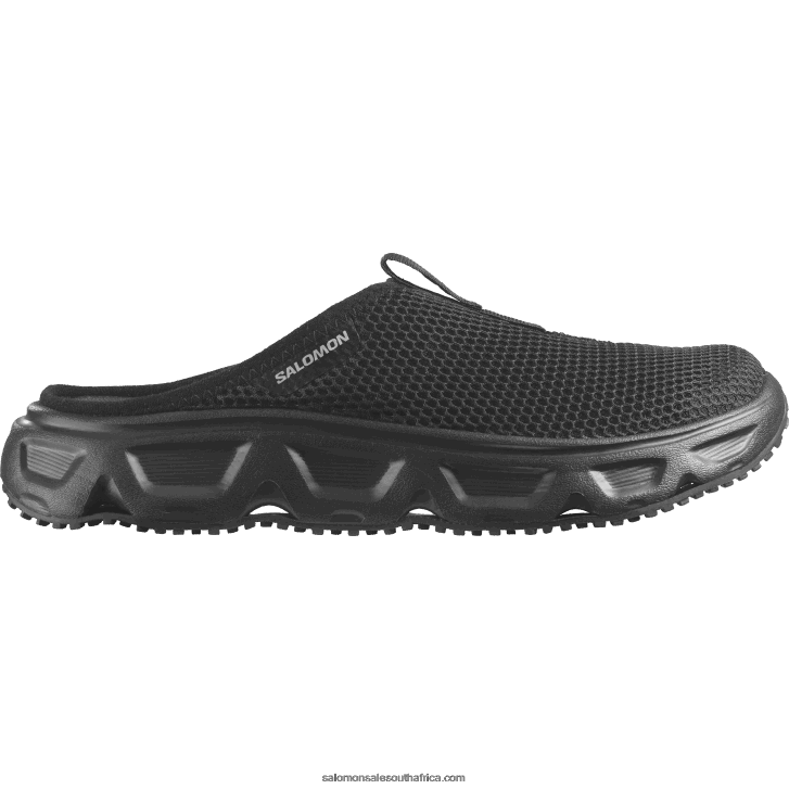 Salomon Womens Recovery Shoes - Reelax Slide 60 JV8B481549 Black/Alloy