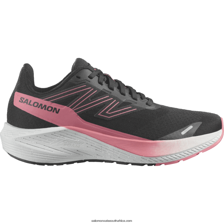 Salomon Womens Running Shoes - Aero Blaze JV8B48741 Black/White/Tea Rose